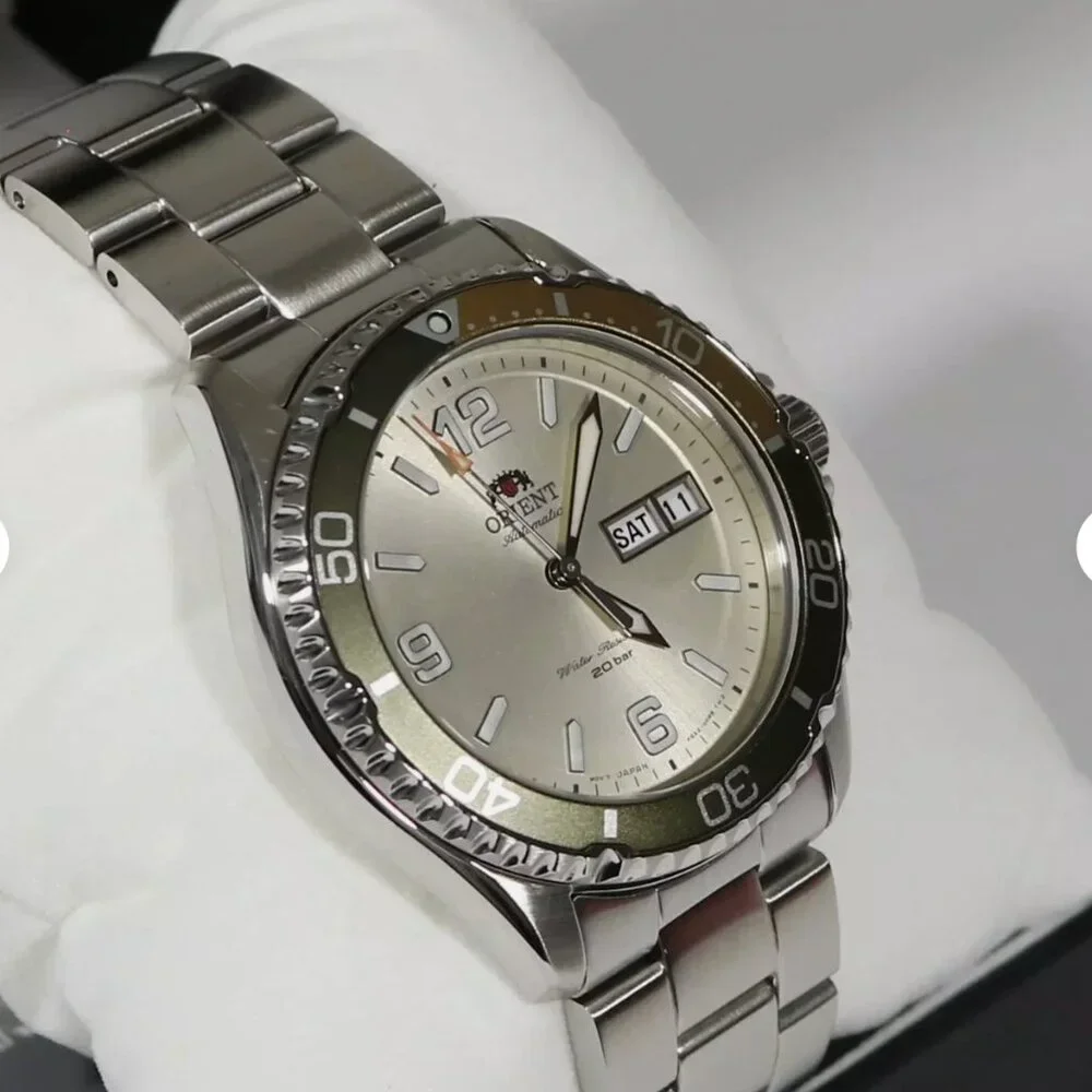 Orient Silver Dial Men's Automatic Watch